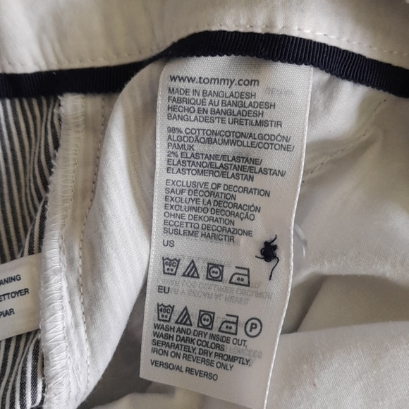 Tommy Hilfiger Chino Bermuda Shorts Sz 6 - Picture 4 of 4